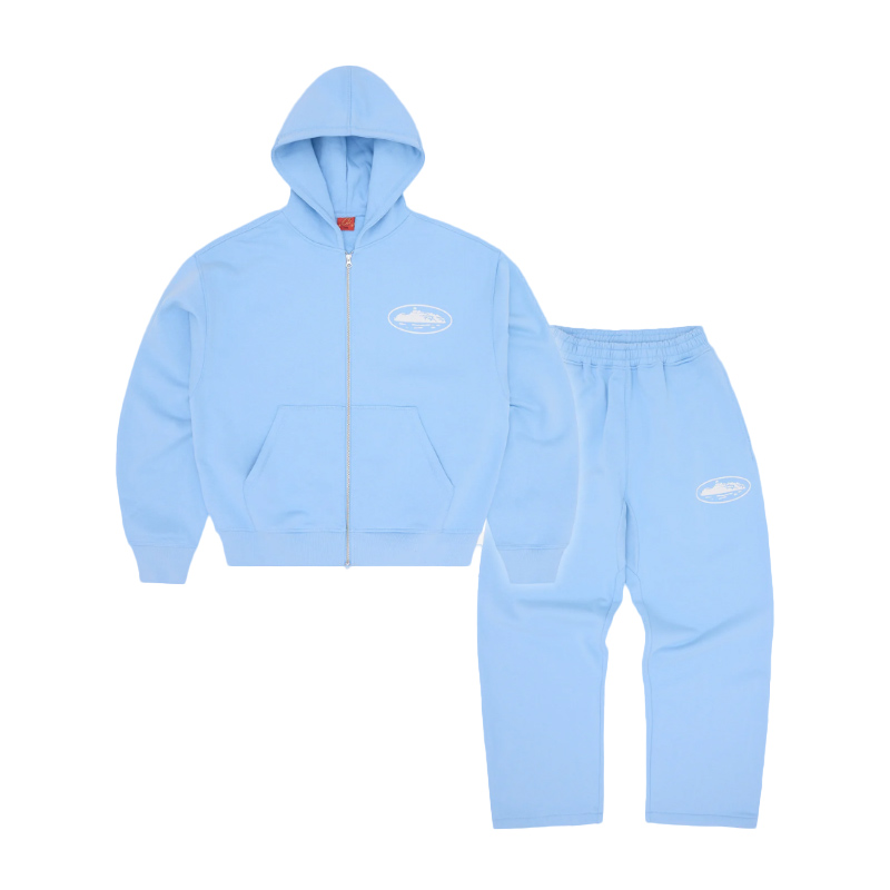 Conjunto corteiz “baby blue” (USADO$