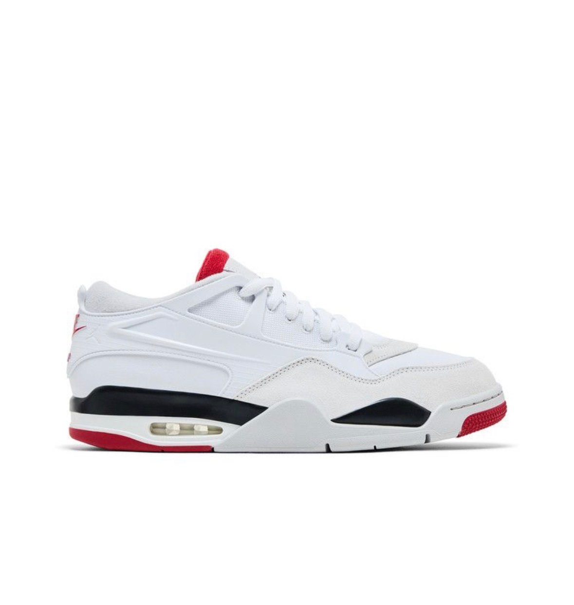 Jordan 4 RM “white fire red”